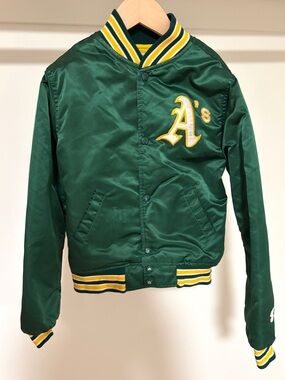 VINTAGE | Youth | Authentic Oakland A’s Starter Jacket